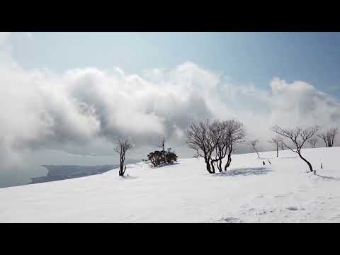 滋賀県　蓬莱山　ホッケ山　スノーハイク　Shiga Japan Mt.hourai Mt.hokke snow hike　03/2022