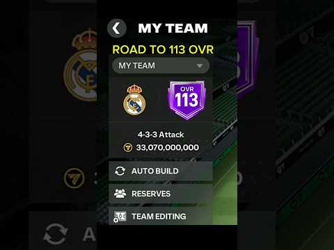 Road to 113 OVR ☠️ #fcmobile #fc25 #fcmobile25