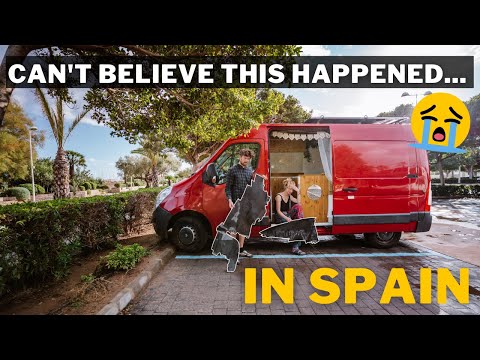 Did Water Destroy Our Van?! Spain Van life Disaster | Ups + Downs