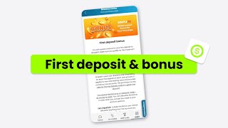 How to Make a Deposit and get the First Deposit Bonus - SimpleFX App Tutorial