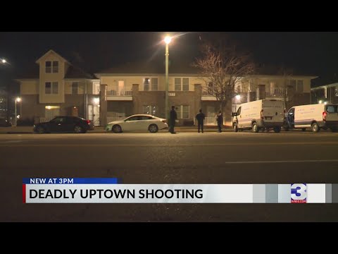 Man dead after shooting near Uptown apartment complex