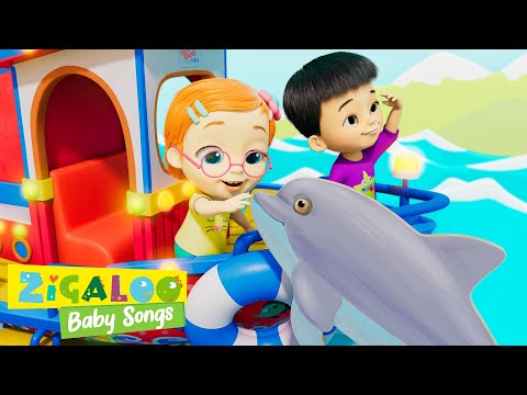 Vehicles for kids with Johnny and Friends and more Nursery Rhymes by Zigaloo Baby Songs