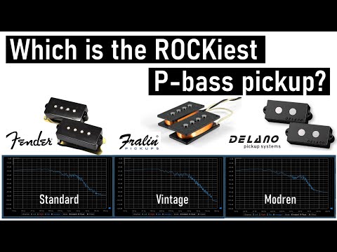 Which is the ROCKiest P-bass pickup? | Bass Pickup Comparison