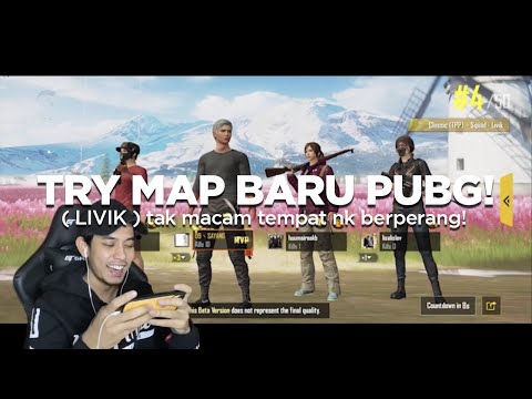 Try Map Baru PUBG! ( LIVIK ) tak macam tempat nk berperang!