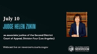 Commission on Judicial Appointments: Judge Helen Zukin