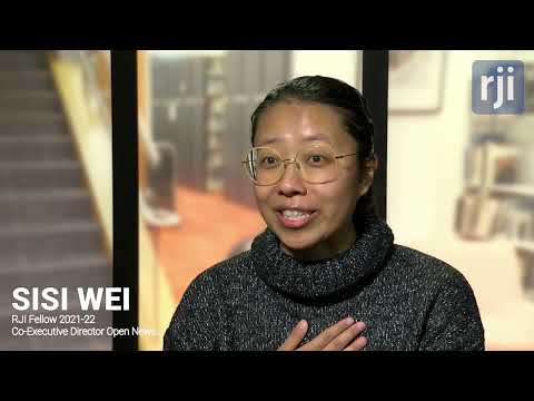 Sisi Wei, 2021-22 RJI Fellow