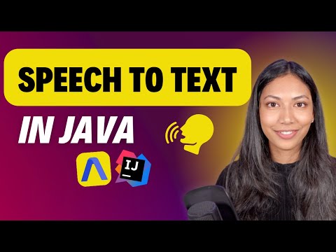 Speech Recognition In Java | Convert Speech To Text