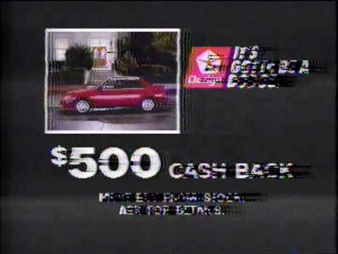 Dodge Shadow -  Car Commercial  - Better Value than Chevy (1988)