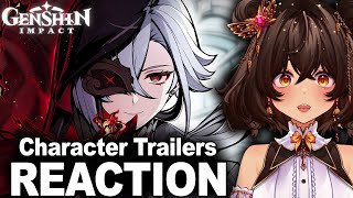 Genshin Impact Fan Reacts To All Genshin Impact Character Trailers