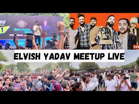 Elvish Yadav Meetup Live Adventure Island Rohini