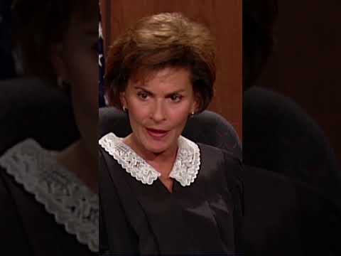 Judge Judy is VERY relieved! #shorts