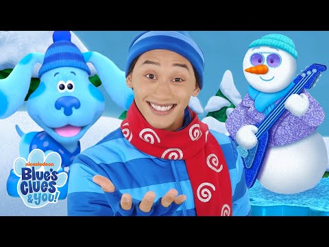 Blue's Snowy Day Surprise for Josh! ☃️ | Blue's Clues & You!