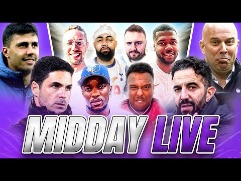 Man Utd In the Mud! | Champions League Preview! | Rodri Nearing Return To Man City! | Midday Live