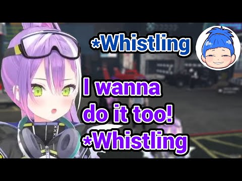 Towa Shows off How Good She's at Whistling with Marutake in VCR GTA3!!!!!