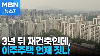 27년 착공에 1기 신도시 이주난 우려…이주주택 지금 건설해야 [MBN 뉴스7]