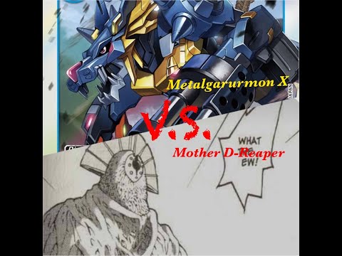 Digimon TCG Mother D-Reaper VS  Metal Garuru X