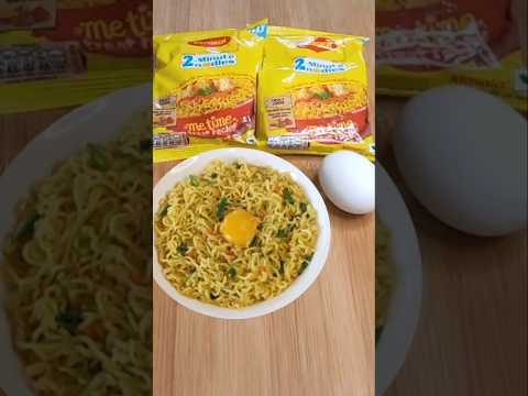 Maggi leh Artui / Egg maggi Recipe #maggi shorts