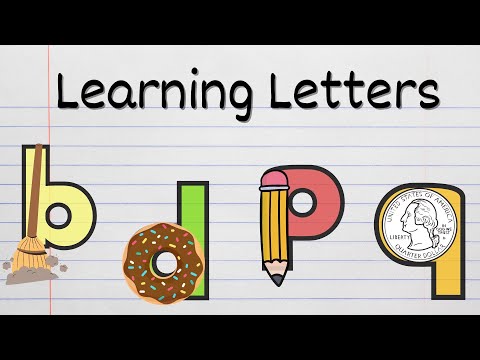 Preschool Learning Letters Video | Letter Reversal Tricks