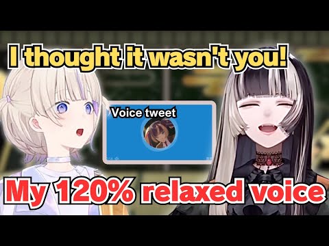 Raden’s Off-Mode Voice Is Too Cute Banchou Can’t Recognize Her[Hololive/EngSub/JpSub]