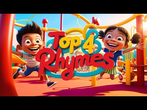 Top 4 Nursery Rhymes For ‖ English Rhymes For  Toddler Unlimited Fun Dance And Sing Along @MozuKidz