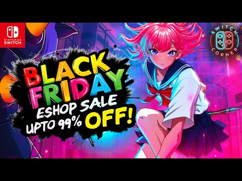 NEW Nintendo ESHOP Sale For Black Friday | Nintendo Switch ESHOP Deals