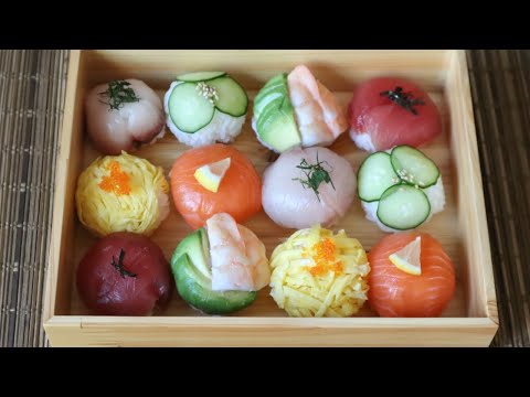 Temari Sushi Recipe - Japanese Cooking 101