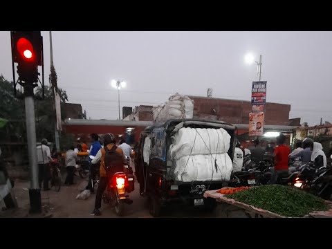 Pandey bazar railway crossing