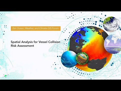 Spatial Analysis for Vessel Collision Risk Assessment