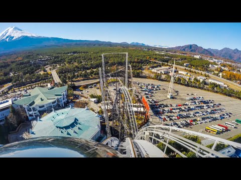 Fujiyama POV (フジヤマ) - 4K Point of View - Fuji-Q Highlands (富士急ハイランド), Japan