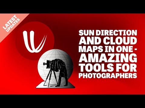 Cloud Maps and Sun Direction in One - Amazing Tool for Photographers