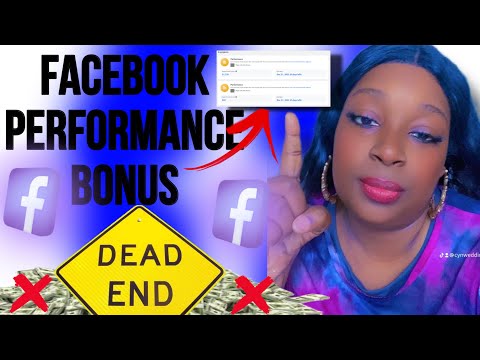 Facebook Performance Bonus ISN'T paying Anymore