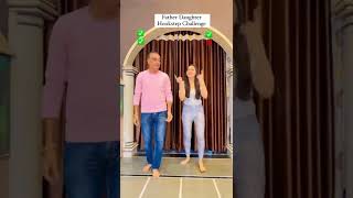 Bollywood Hookstep Challenge by Father and Daughter| #shorts #fatherdaughter #viral