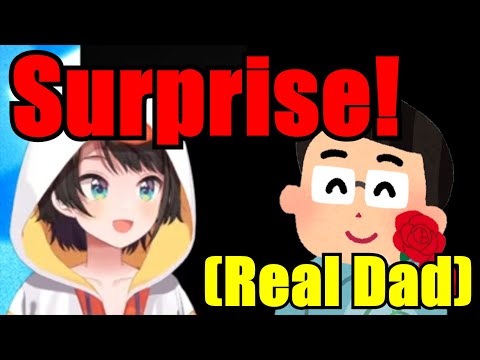 Subaru Surprise Her Real Dad On Stream With A Present!【Hololive】