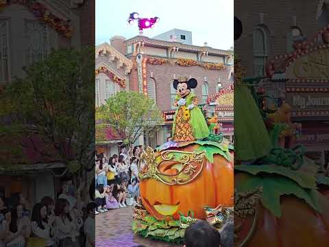 🎃ディズニーランド ハロウィン パレード / Mickey’s Halloween Time Street Party!   #shorts