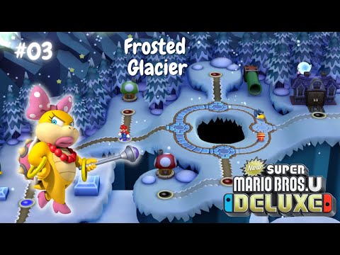 New Super Mario Bros. U Deluxe - Mundo Frosted Glacier