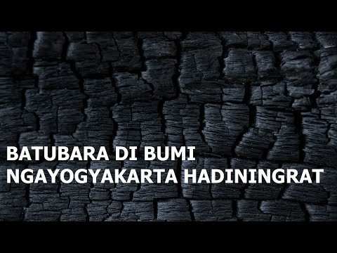 Fakta Adanya Batu Bara di Bumi Kesultanan Ngayogyakarta Hadiningrat (Daerah Istimewa Yogyakarta)