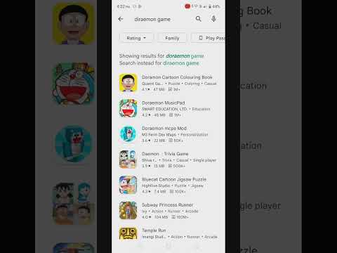 Doraemon games on Play Store