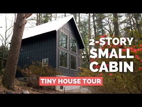 2 Story Tiny Home on 6 Acres! | Tiny House Tour