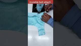 blouse invisible belt attach #shorts #blousetutorial  #blouseideas #blousestitching #blousestyle