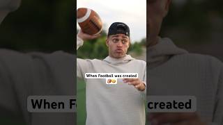 When Football was created… 👀🤣 #footballshorts #nfl #americanfootball