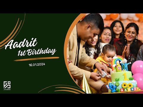 1st Birthday Video | Aadrit | Birthday Video