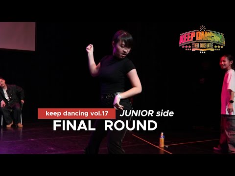 YUNA & 정현정(WINNER) VS 유자 & TOKIO_FINAL ROUND_JUNIOR side_KEEP DANCING VOL.17