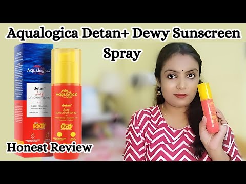 Aqualogica Detan+ Dewy Sunscreen Spray Spf50 PA++++ Honest Review | *New Launched| GROWING SILENTLY