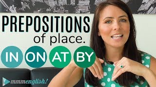 Prepositions of PLACE  👉  IN / ON / AT / BY  👈  Common English Grammar Mistakes