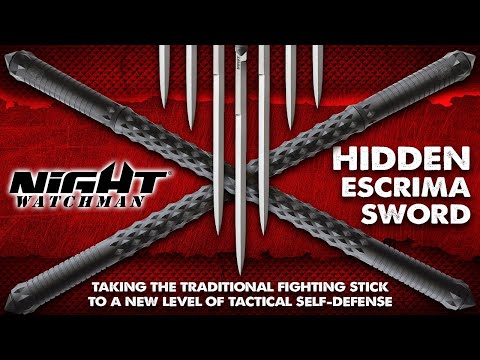 BudK- Night Watchman Hidden Escrima Sword