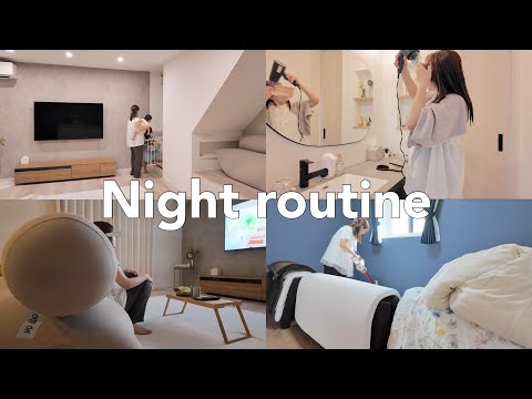 【routine】三児ママの幼稚園お迎え後からのナイトルーティン🌙金曜日の夜の過ごし方👧🏻👧🏻👶🏻