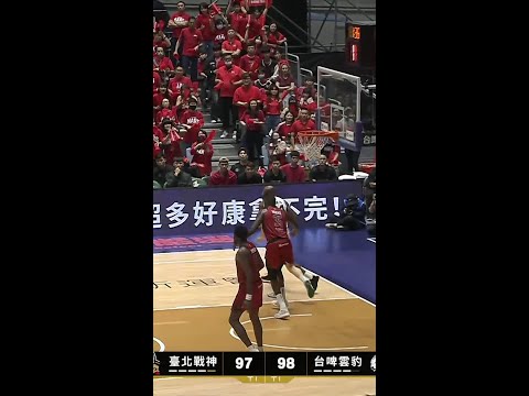 #卡森斯【認真魔人的關鍵時刻兩分球🏀】Highlights🥇｜Finals GAME1 #臺北戰神 vs. #台啤永豐雲豹