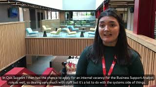 Caoilfhionn Kirk, Business Support Analyst, on her career at Queen's