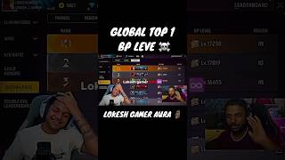 LOKESH GAMER 🗿 GLOBAL BP LEVEL TOP 1 ☠️ #shorts #freefireshorts #lokeshgamer