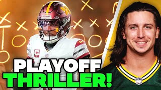 How Jayden Daniels Won His FIRST Playoff Game | All-22 Film Analysis 🎬